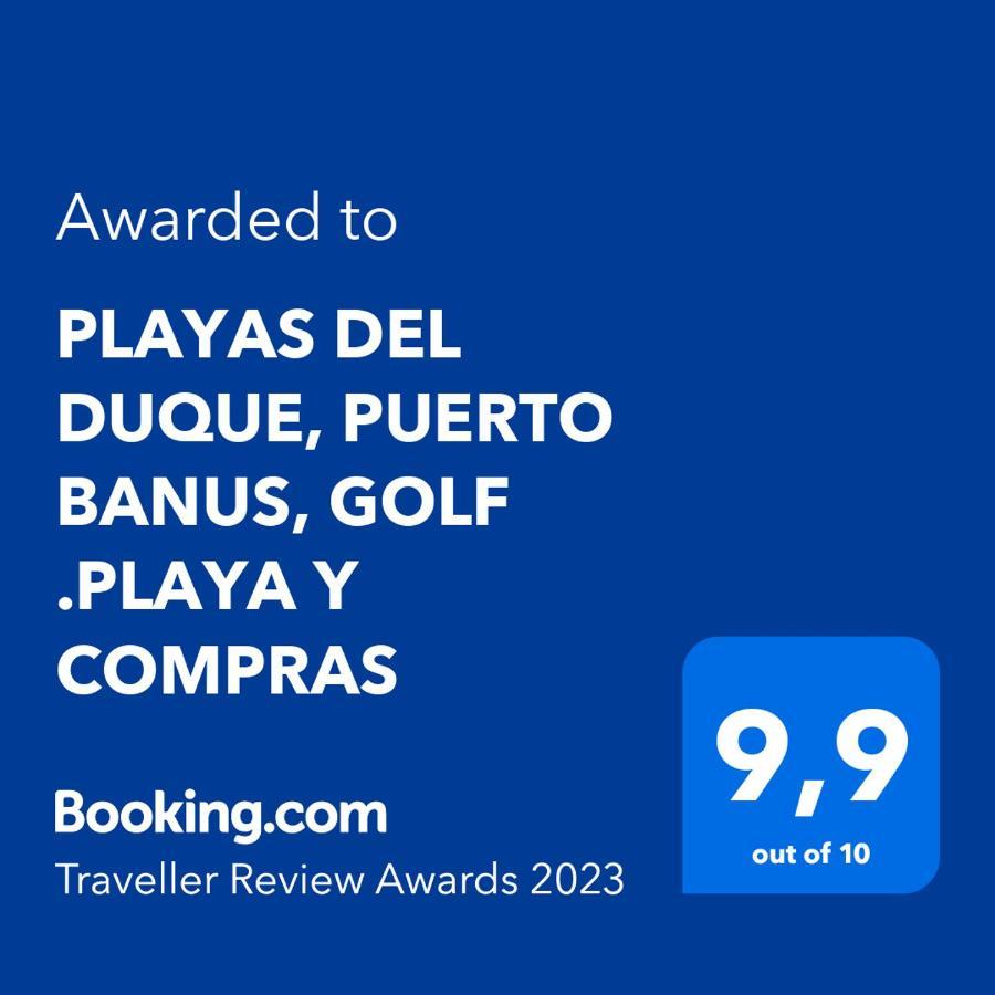 Playas Del Duque, Puerto Banus, Golf .Playa Y Compras Apartment Marbella Luaran gambar